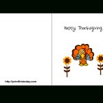 Printable Thanksgiving Card | Events | Free Printable Calendar   Happy Thanksgiving Cards Free Printable