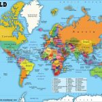 Printable World Map With Countries Labeled Pdf And Travel   Free Printable World Map Pdf