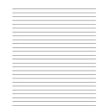 Printable Writing Paper With Border   Floss Papers   Elementary Lined Paper Printable Free