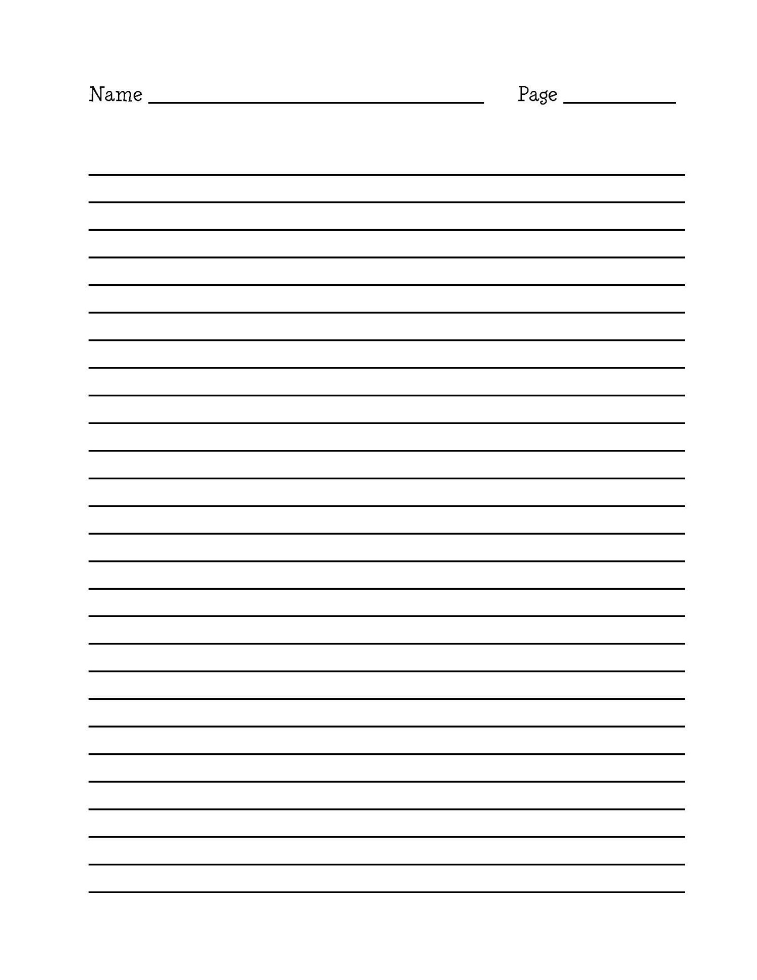 Printable Writing Paper With Border - Floss Papers - Writing Borders Free Printable