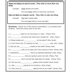 Pronoun Printouts This That These Those | These, Those, This, And   Free Printable Pronoun Worksheets For 2Nd Grade