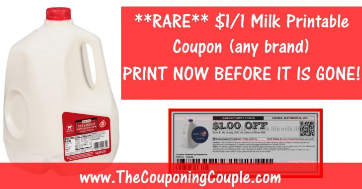 Free Milk Coupons Printable
