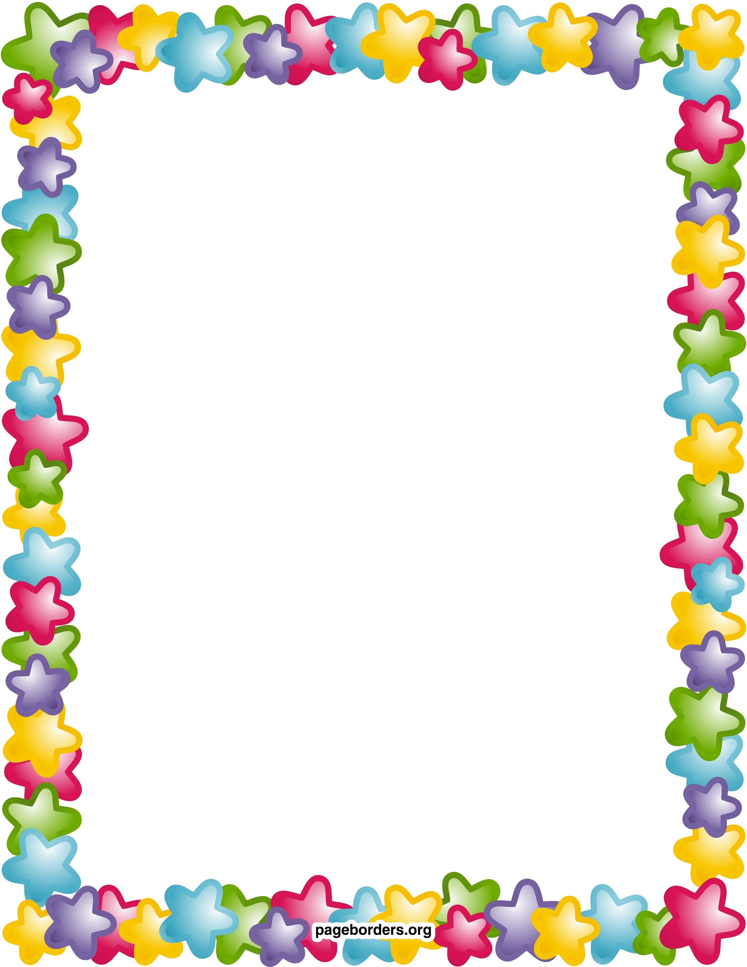 Remarkable Decoration Free Printable Borders And Frames Clip Art - Writing Borders Free Printable