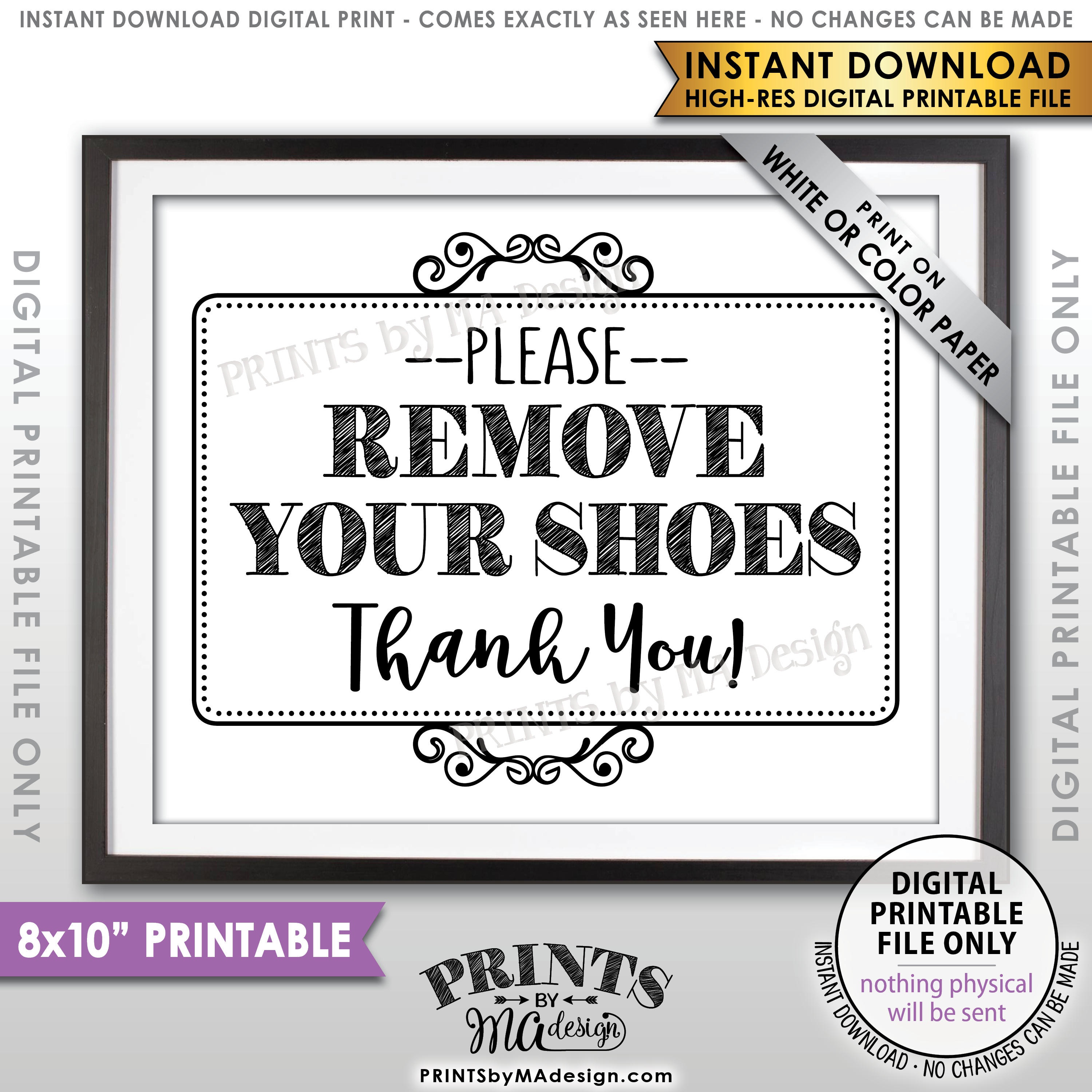 Please Remove Your Shoes Sign Zoomed Home Dream Home In 2019