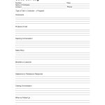 Sales Log Sheet Template | Sales Call Log Template | Call Log   Free Printable Message Sheets