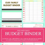 Save Money, Use Our Free Budget Binder!   Free Printable Family Budget