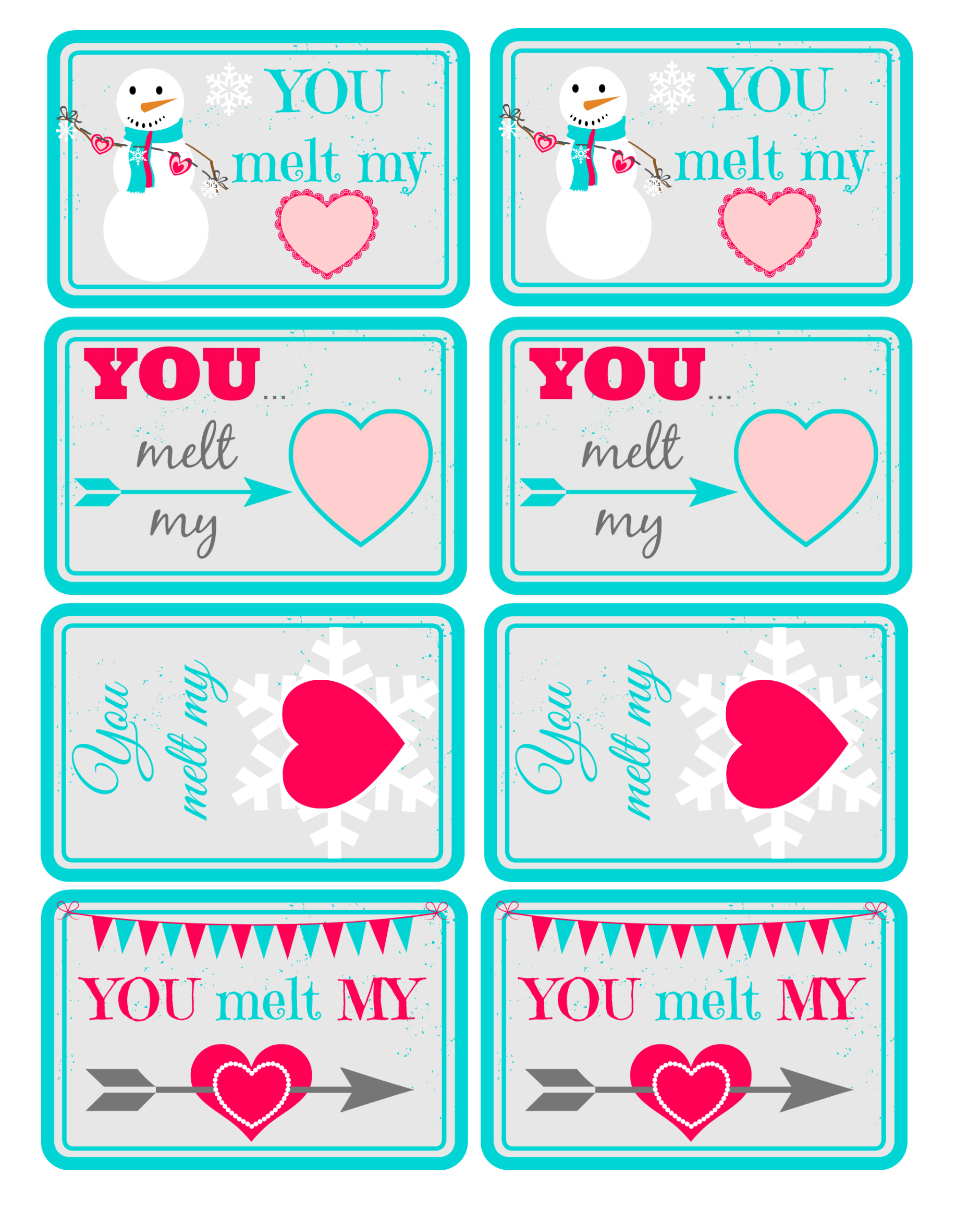 Share The Love: Free Printable Valentine Gift Tags | Crafts - Free Printable Valentine Tags