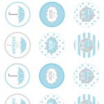 Showered From Above Rain Boy Baby Shower Printables Planning Ideas   Free Printable Baby Shower Labels And Tags