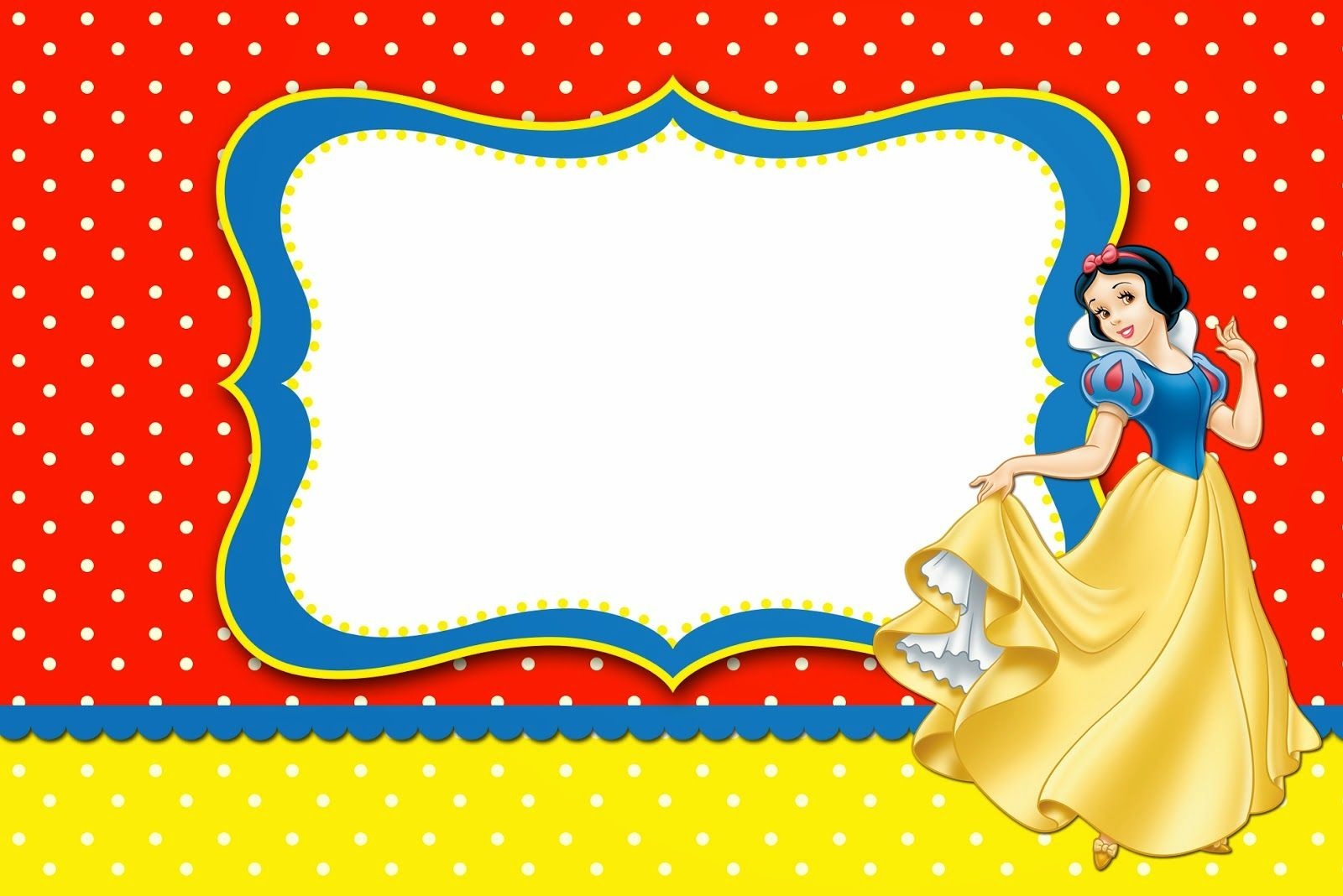 Snow White: Free Printable Invitations, Labels Or Cards. | Snow - Snow White Invitations Free Printable