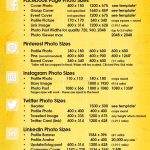 Social Media Cheat Sheet 2019: Must Have Image Sizes!   Free Printable Facebook Template