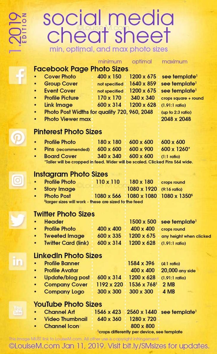 social-media-cheat-sheet-2019-must-have-image-sizes-free-printable