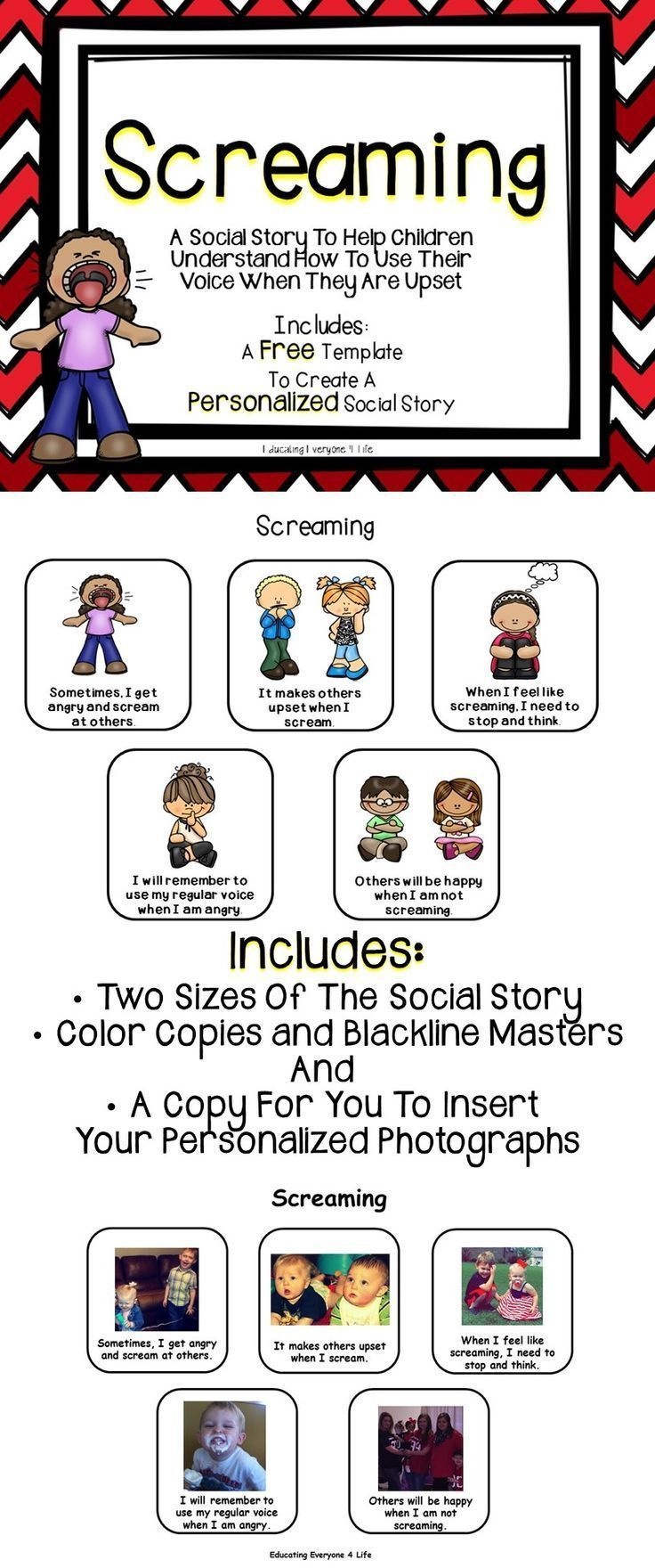 Free Printable Social Story