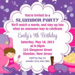 Spa Party Invitations Templates Free | Home Party Ideas   Free Printable Spa Party Invitations Templates