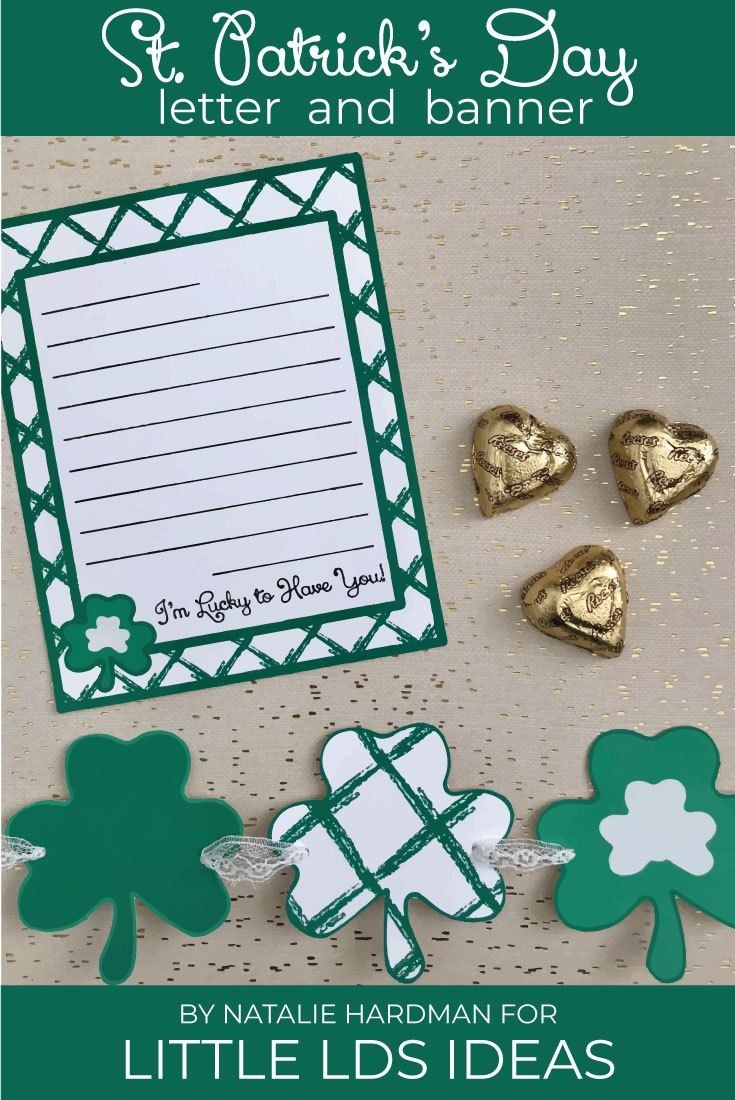 St. Patrick&amp;#039;s Day Letter And Banner Printables | Lds Pins We Love - Free Printable St Patrick&amp;#039;s Day Banner