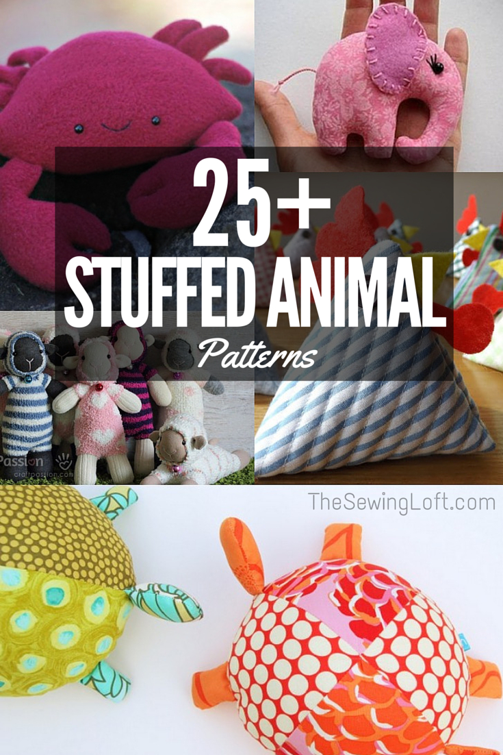 Felt Printable Stuffed Animal Patterns Printable World Holiday