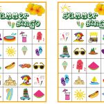 Summer Bingo Game With Free Printables   Free Printable Bingo