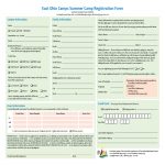 Summer Camp Registration Form   2 Free Templates In Pdf, Word, Excel   Free Printable Summer Camp Registration Forms