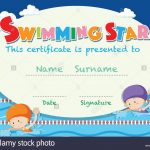 Swimming Certificate   Kaza.psstech.co   Free Printable Swimming Certificates For Kids