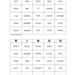 Synonyms Bingo Cards | Language Arts | Synonym Worksheet, Synonym   Free Printable Parts Of Speech Bingo