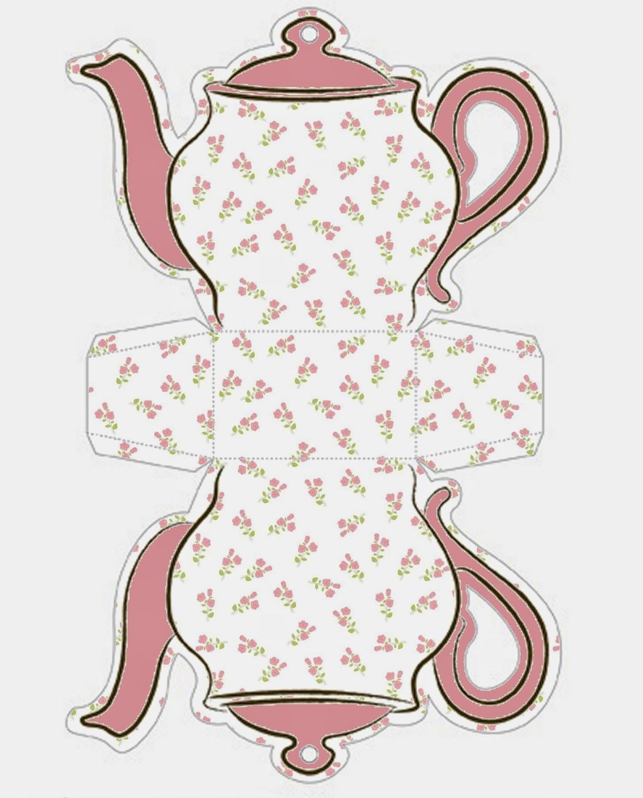 Free Teapot Printable Free Printable