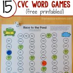 Teach Cvc Words With 15 Free Games!   The Measured Mom   Free Printable Cvc Worksheets