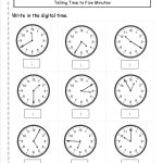 Telling And Writing Time Worksheets   Free Printable Telling Time Worksheets