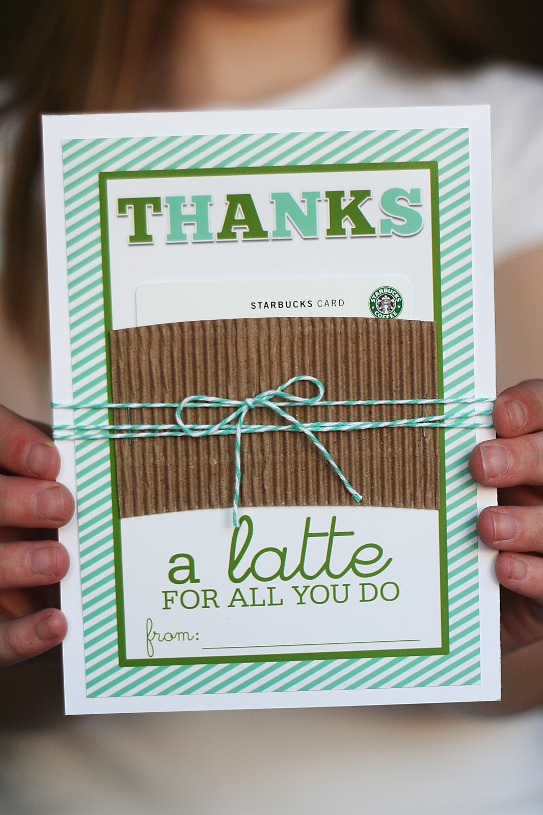 Thanks A Latte Card You Can Print For Free | Eighteen25 - Thanks A Latte Free Printable