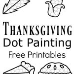 Thanksgiving Dot Painting {Free Printables} | Best Of Kids And   Free Printable Kindergarten Thanksgiving Activities
