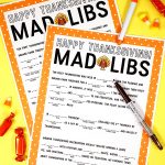 Thanksgiving Mad Libs Printable Game   Happiness Is Homemade   Free Printable Thanksgiving Mad Libs