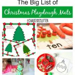 The Big List Of Christmas Playdough Mats   Free Printable Playdough Mats