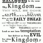 The Lord S Prayer Coloring Pages For Children   Coloring Home   Free Printable Lord&#039;s Prayer Coloring Pages