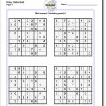 These Printable Sudoku Puzzles Range From Easy To Hard, Including   Free Printable Sudoku Pdf