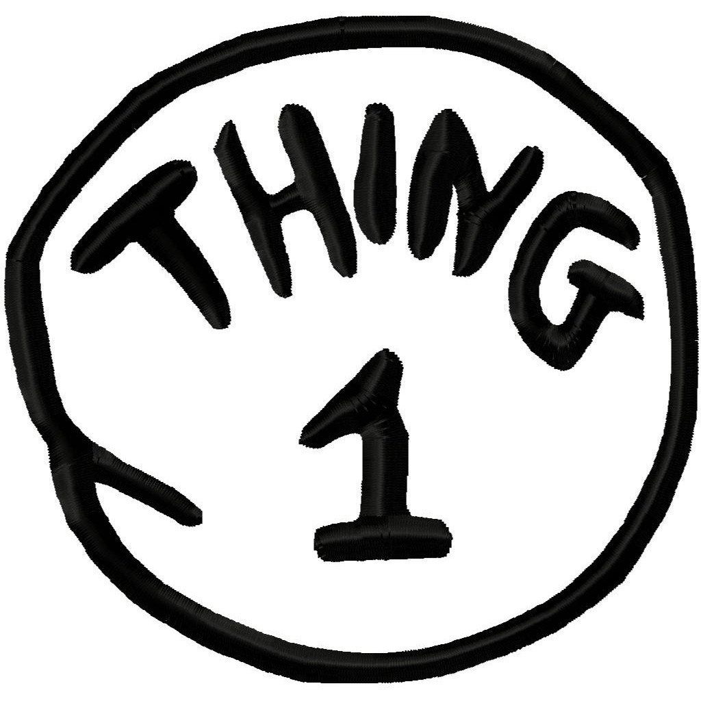 Thing 1 And Thing 2 Free Printable Template Free Printable