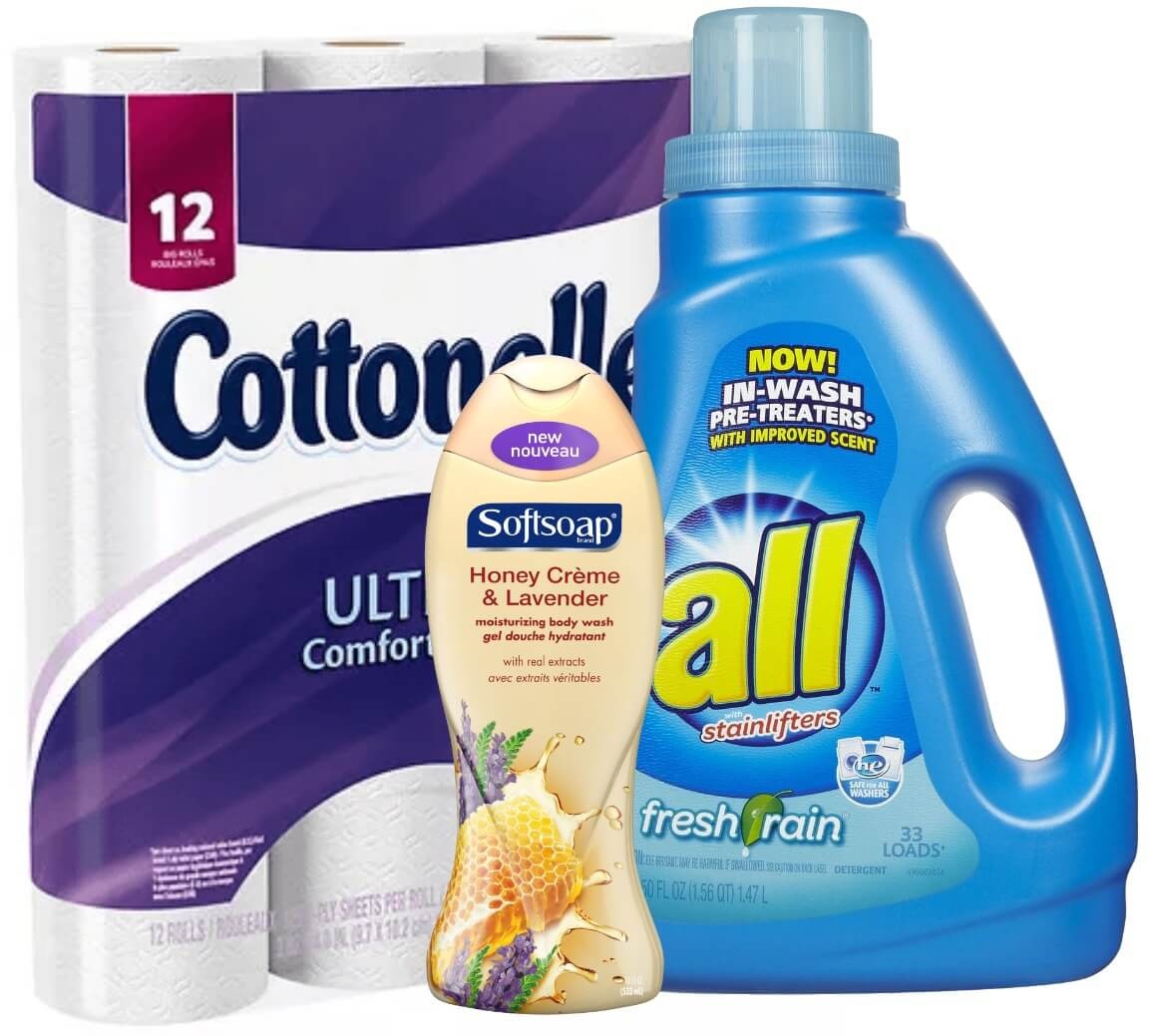 Today&amp;#039;s Top New Coupons - Save On Cottonelle, Softsoap, All - Free All Detergent Printable Coupons