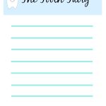 Tooth Fairy Ideas And Free Printables: Tooth Fairy Letterhead Report   Tooth Fairy Stationery Free Printable