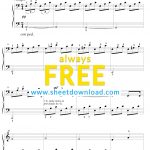 Top 100 Popular Piano Sheets Downloaded From Sheetdownload   Free Printable Classical Sheet Music For Piano
