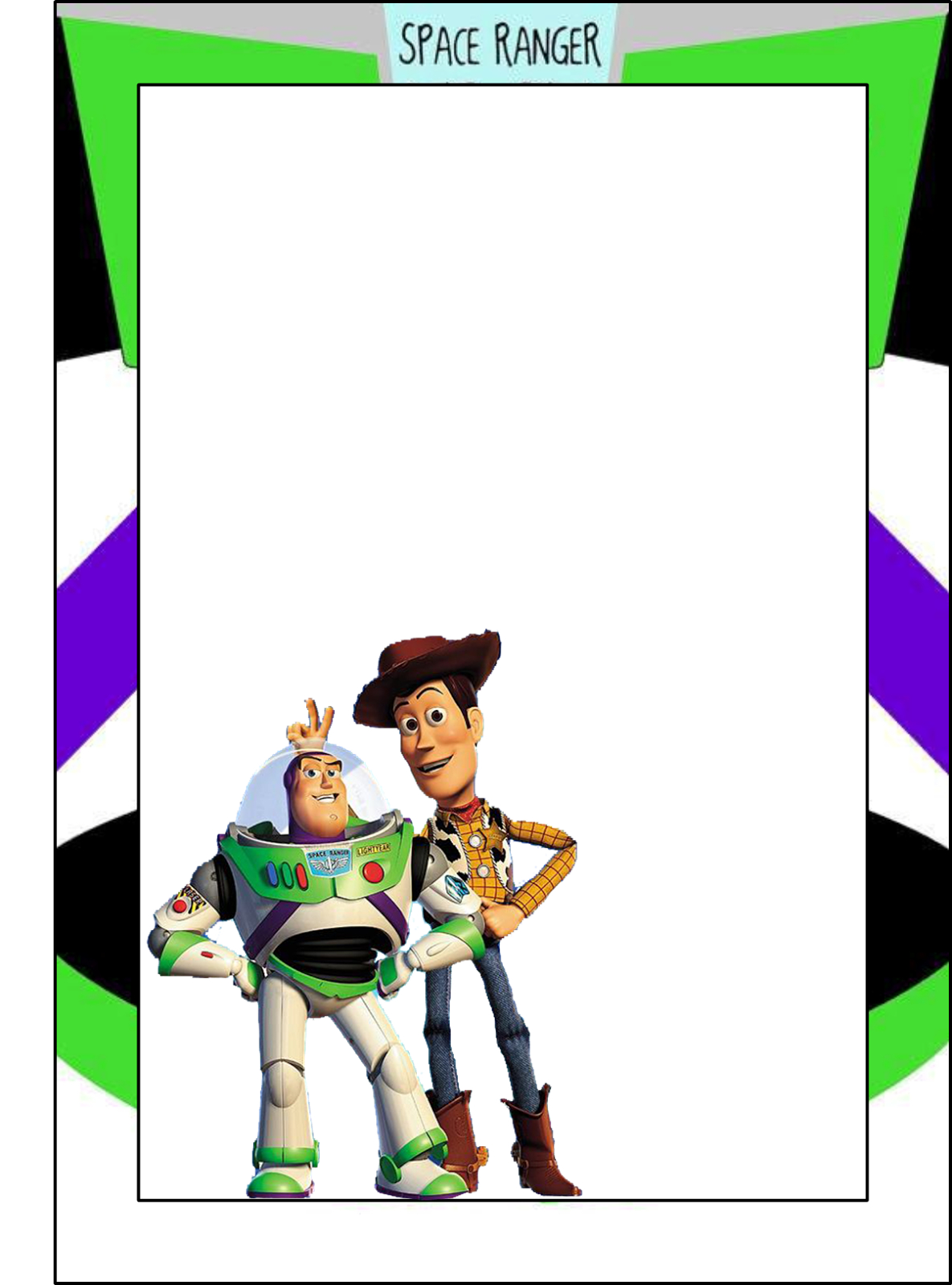 Toy Story: Free Printable Frames, Invitations Or Cards. | Dylans 2Nd - Free Printable Disney Stories