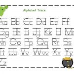 Traceable Letter Worksheets To Print | Schoolwork For Taj And Bre   Free Printable Tracing Letters And Numbers Worksheets