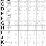 Tracing Letters A M | Alphabet Letters Teaching | Kindergarten   Free Printable Tracing Letters And Numbers Worksheets