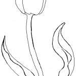Tulips Coloring Pages. Christmas Presents Christmas Presents For   Free Printable Tulip Coloring Pages