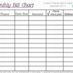 Unique Monthly Bill Organizer Template Excel | Mavensocial.co   Free Printable Weekly Bill Organizer