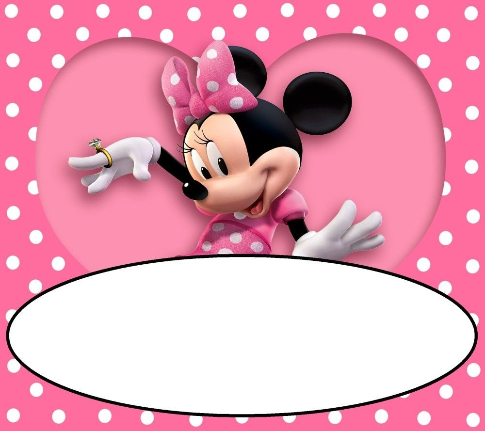 Use Our Printable Minnie Mouse Invitation Templates To Make Your - Free Minnie Mouse Printable Templates