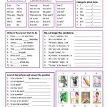 Verb To Be Worksheet   Free Esl Printable Worksheets Madeteachers   Free Printable English Lessons