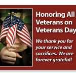 Veterans Day Thank You Messages 2018   Free Printable Calendar   Veterans Day Free Printable Cards