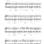 Viva La Vidacoldplay Piano Sheet Music | Intermediate Level   Free Printable Violin Sheet Music For Viva La Vida