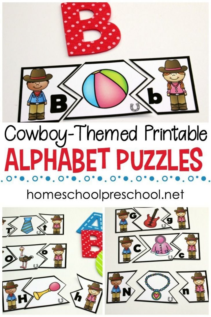 Free Printable Alphabet Puzzles