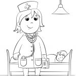 Woman Doctor Coloring Page | Free Printable Coloring Pages   Doctor Coloring Pages Free Printable
