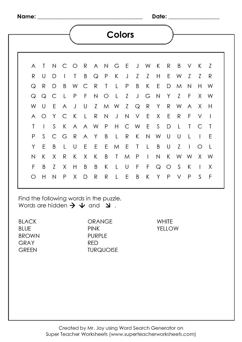 Free Printable Crossword Puzzle Maker With Answer Key Free Printable