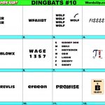 Words Up? Dingbat Puzzles   Free Printable Dingbats Puzzles