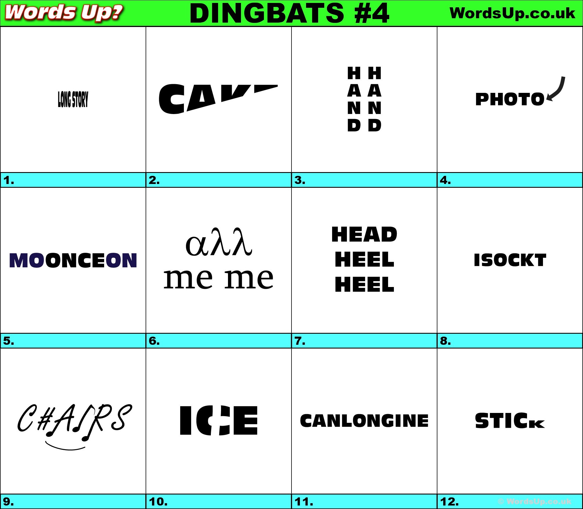 Dingbats Printable
